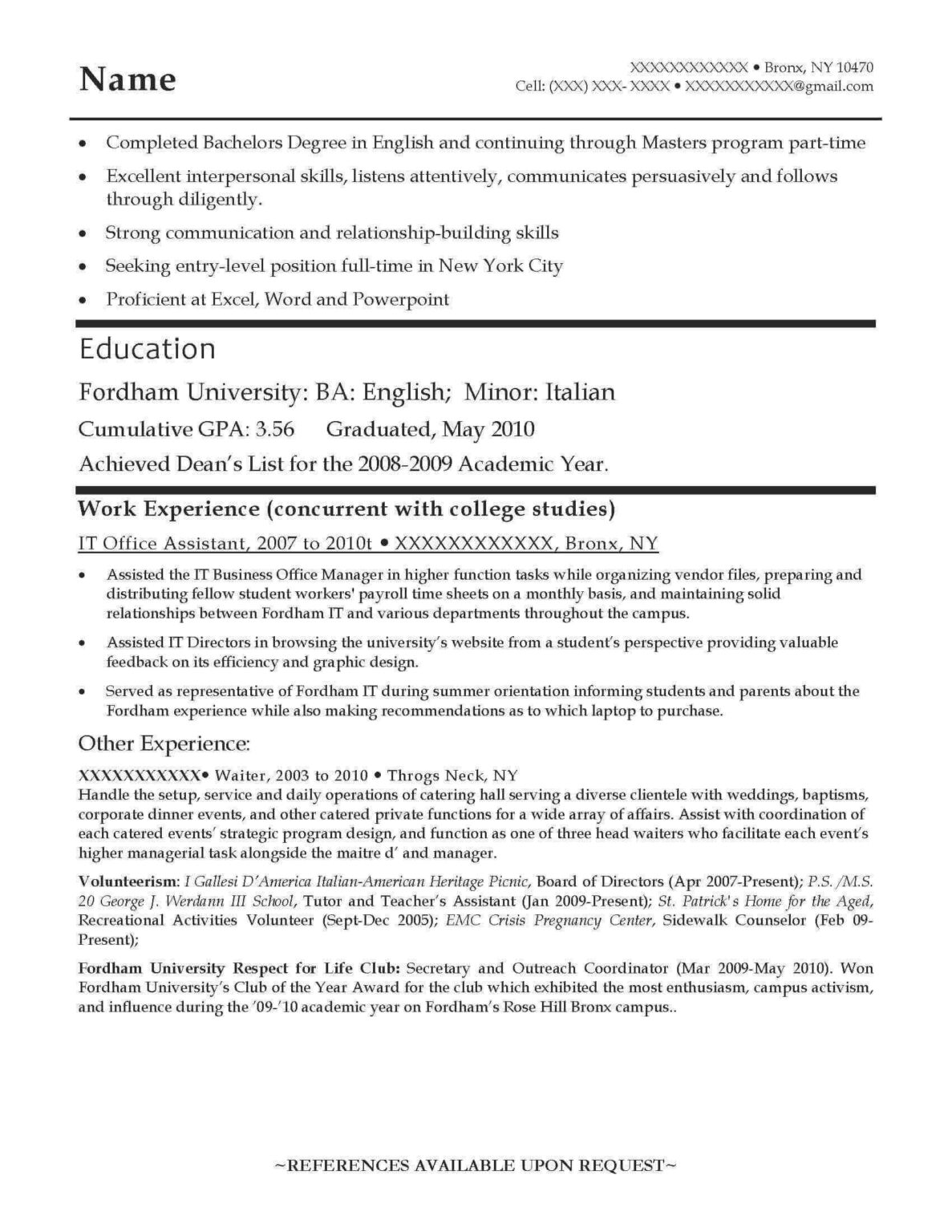 Good Resume Examples For All Careers | Resume Prime