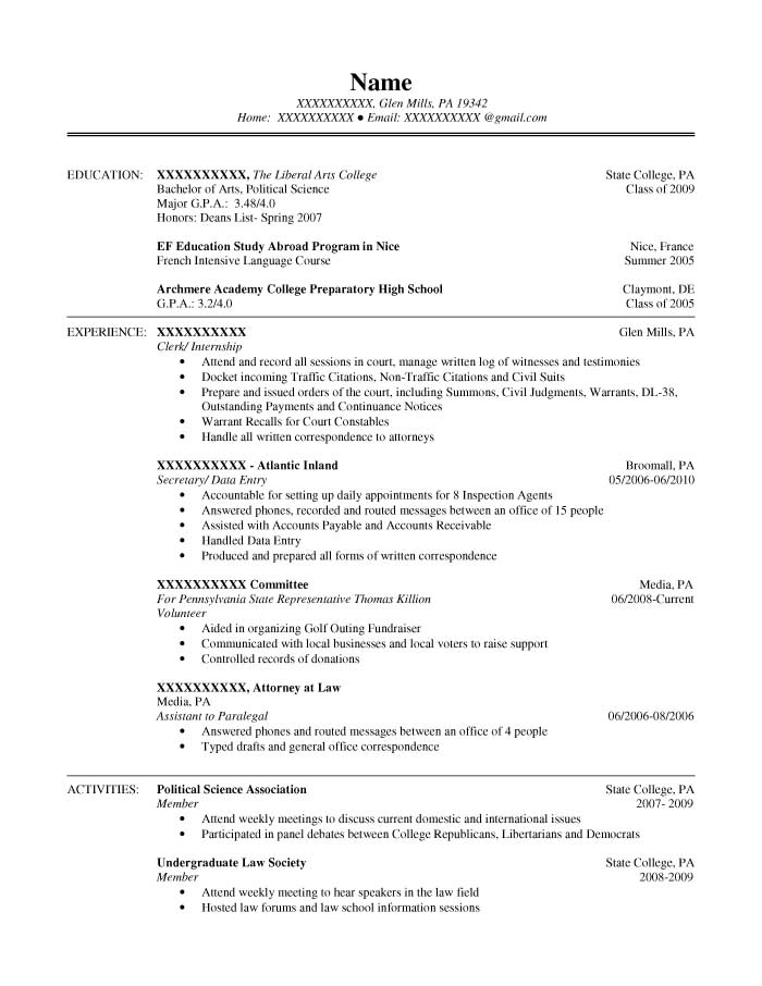 Good Resume Examples For All Careers Resume Prime